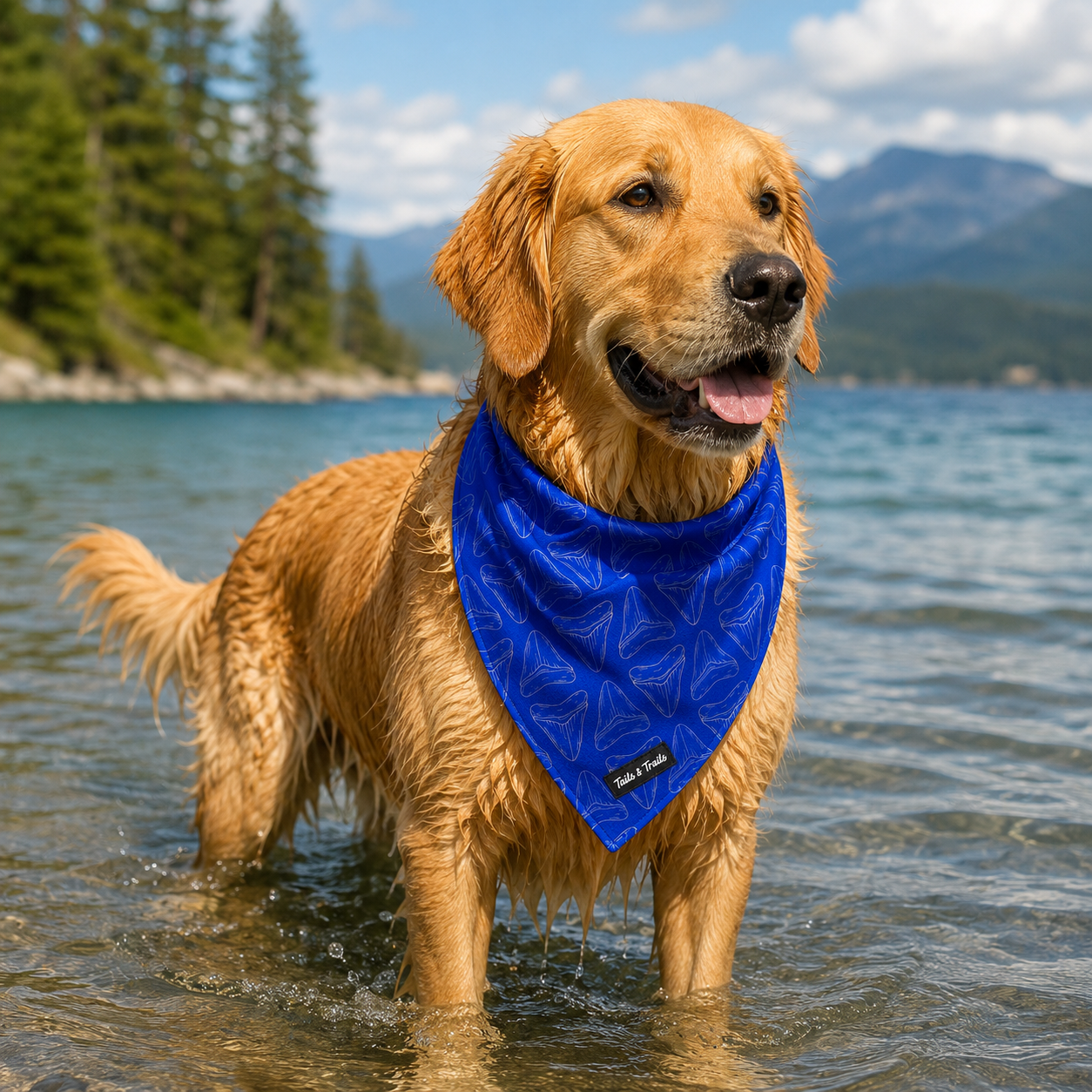 PRE-ORDER Shark Tooth Cooling Bandana