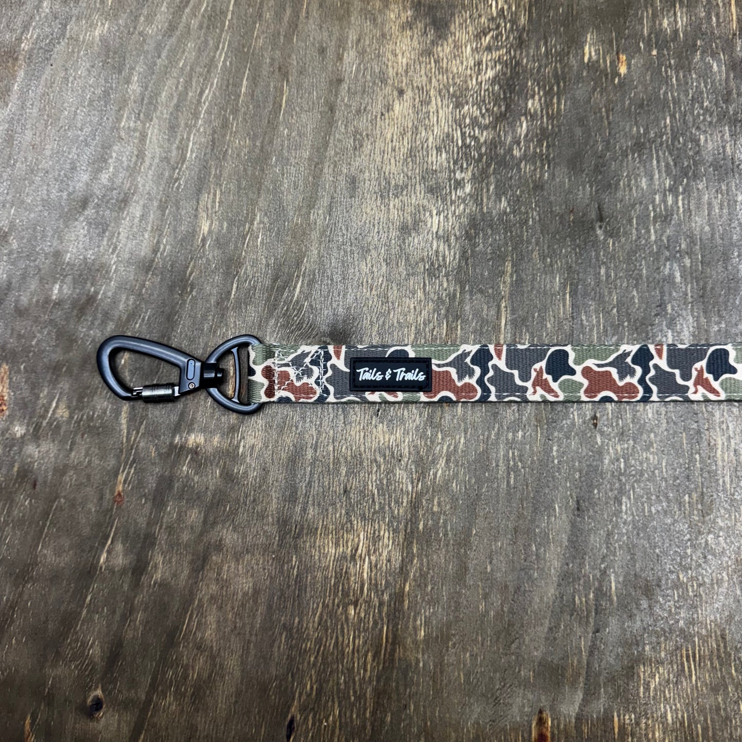 Double Handle Duck Camo Trail Leash