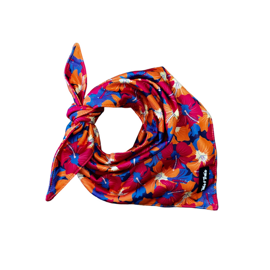 Hibiscus Flower Bandana