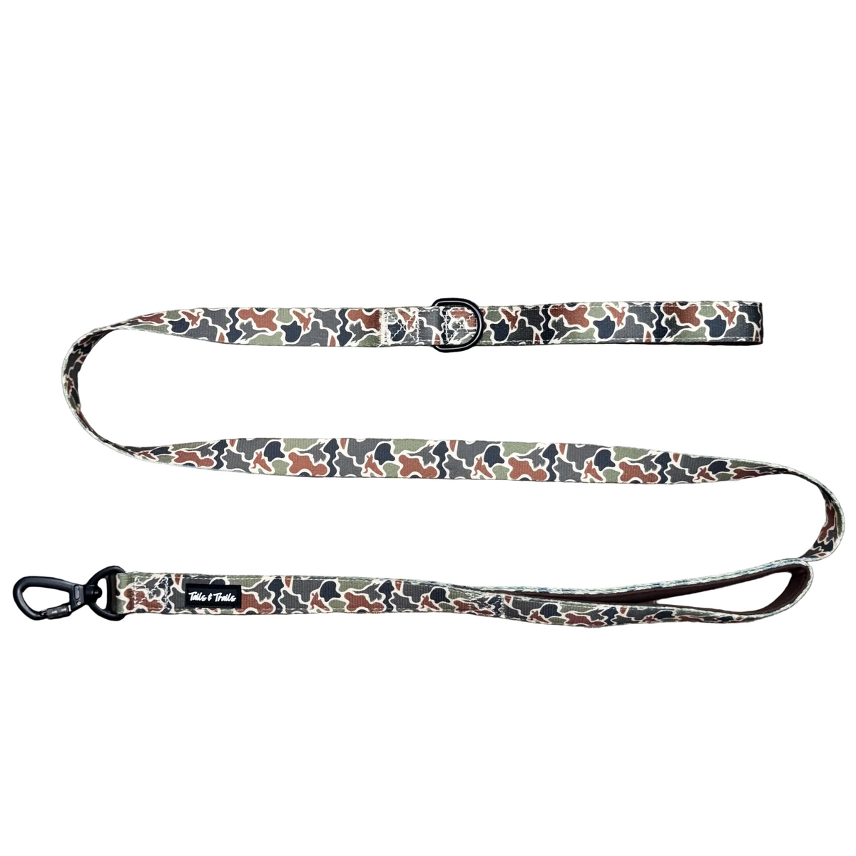 Double Handle Duck Camo Trail Leash