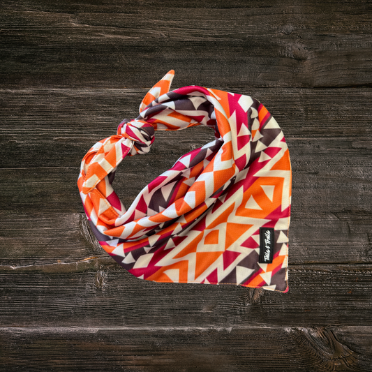 Fall Aztec Bandana