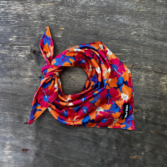 Hibiscus Flower Bandana