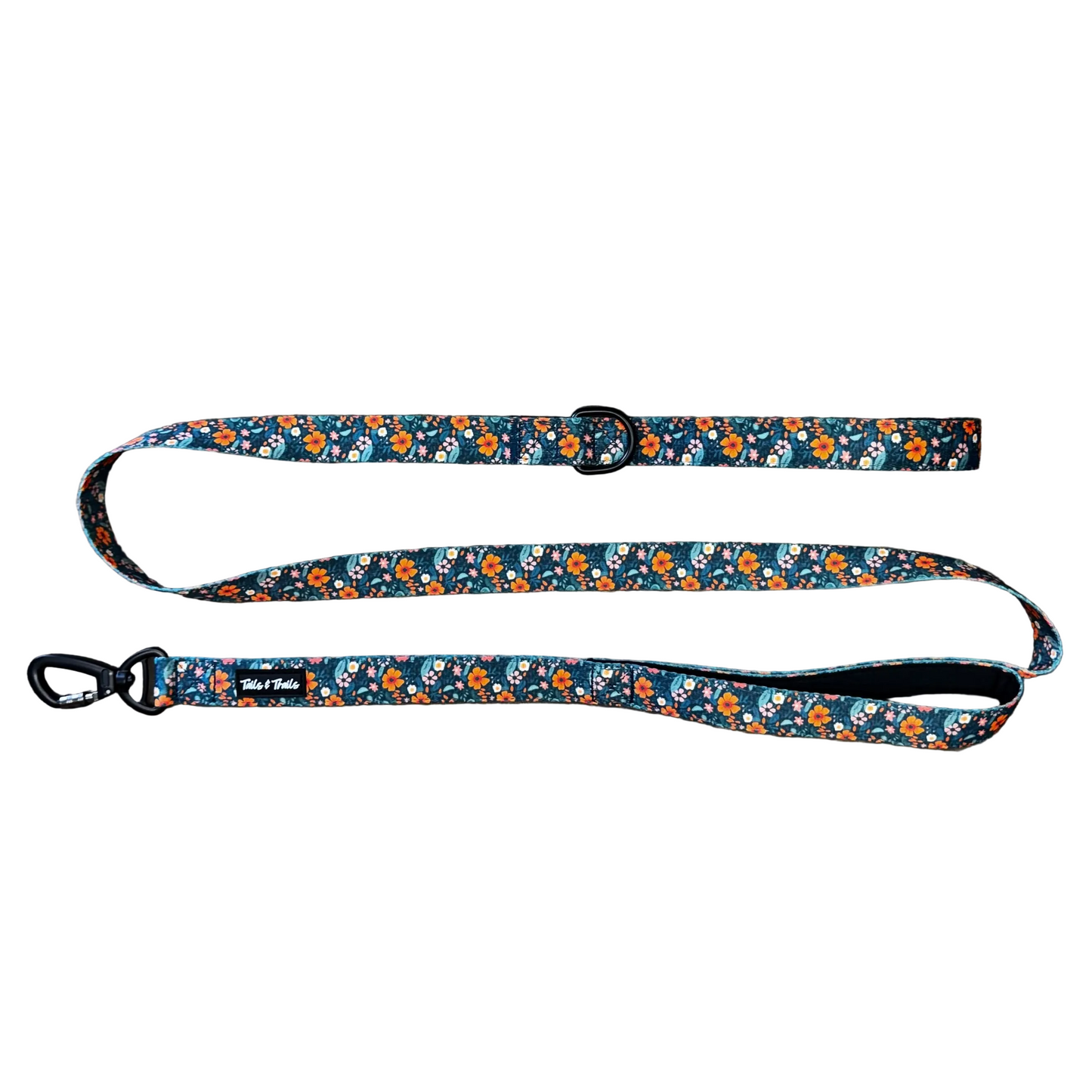 Double Handle Floral Trail Leash